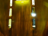 Translucent Fibre Glass on Rear Clip